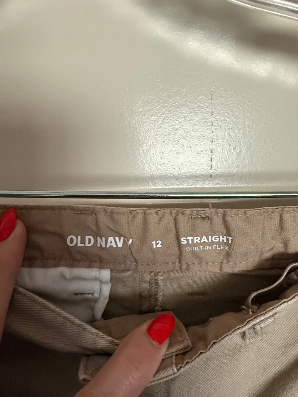 Old Navy Boys’ Straight Leg Uniform Khakis